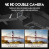 2023 Professional RC Drone with 4K HD Dual Camera, Wifi FPV, Foldable Quadcopter, and 4 Batteries - Image 11
