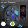 Smart Music Boxing Machine Wall Target LED Lighted Sandbag Relaxing Reaction Training Target for Boxing Sports Agility Reaction - Image 4