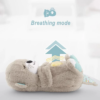 Baby Soothing Otter Plush Toy with Breathing and Music, Sleep Companion for Kids, Sound and Light Doll Gift - Image 6