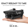 2023 Professional RC Drone with 4K HD Dual Camera, Wifi FPV, Foldable Quadcopter, and 4 Batteries - Image 6