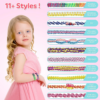 Arts and Crafts for Kids Age 8-12 Friendship Bracelet Making Kit for Girls - Best Birthday Gifts Ideas for Girl 7 9 10 11 Year Old - Popular Bracelets String Maker Toys Set - Image 5