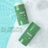 Green Tea Clay Stick(2Pcs): Blackhead Remover for Face, Green Clay Mask for Deep Pore Cleansing, Moisturizing, and Brightening for Men and Women - Image 4