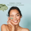 Green Tea Clay Stick(2Pcs): Blackhead Remover for Face, Green Clay Mask for Deep Pore Cleansing, Moisturizing, and Brightening for Men and Women - Image 3