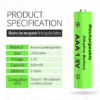 Alkaline Rechargeable Battery  AAA for Solar LED Toy Camera - Image 6