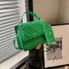 Small Quilted Leather Shoulder Handbag for Women - Image 2