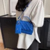 Small Quilted Leather Shoulder Handbag for Women - Image 6